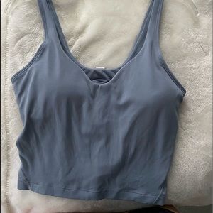 chambray lululemon align tank!